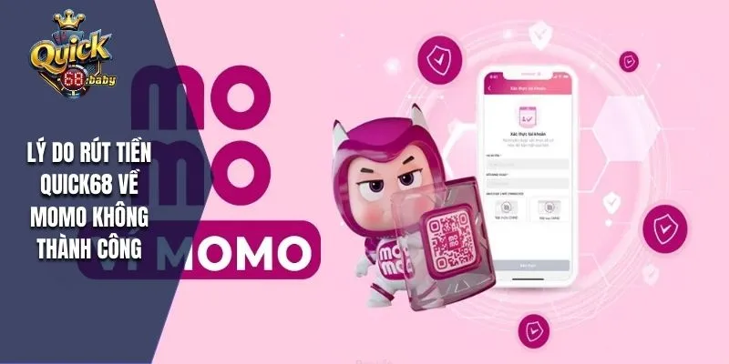 Lý do rút tiền không thành công